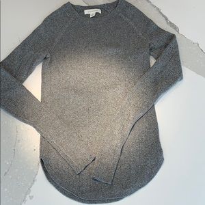Treasure and Bond Gray Ribbed sweater